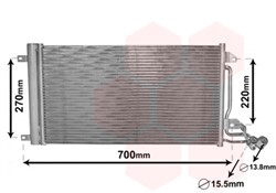 Air conditioning condenser WEZ49005038