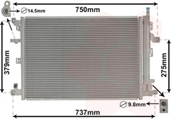 Air conditioning condenser WEZ59005152