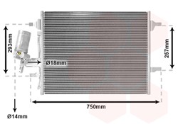 Air conditioning condenser WEZ59005166