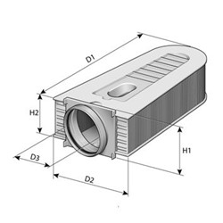Air filter (Cartridge) fits: MERCEDES C (A205), C (C205), C T-MODEL (S205), C (W205), GLC (C253), GLC (X253) 2.2D/2.2DH/3.0D 02.14-04.19