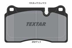 Brake Pad Set, disc brake 2021701