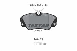 Brake Pad Set, disc brake 2136801_2