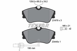 Brake Pad Set, disc brake 2147903