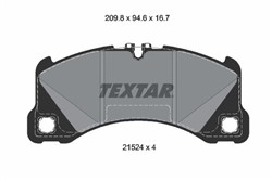 Brake Pad Set, disc brake 2152401