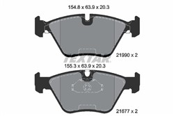 Brake Pad Set, disc brake 2199081