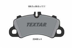 Brake Pad Set, disc brake 2246901