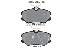 Brake Pad Set, disc brake 2381501_0