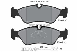 Brake Pad Set, disc brake 2390101_1