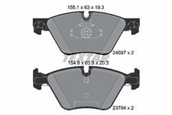 Brake Pad Set, disc brake 2469781