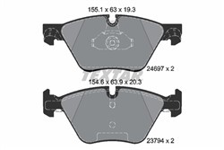 Brake Pad Set, disc brake 2469701
