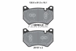 Brake Pad Set, disc brake 2619601