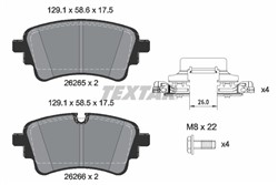 Brake Pad Set, disc brake 2626501