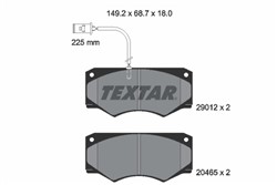 Brake Pad Set, disc brake 29012 180 0 5 3CG T3078_3