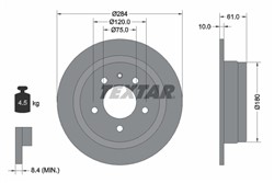 Bremžu disks TEXTAR 92022400 (pārdošanas vienība - 1 gab.)_0
