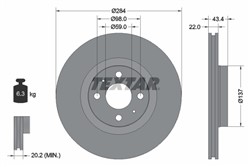 Bremžu disks TEXTAR 92053503 (pārdošanas vienība - 1 gab.)_2
