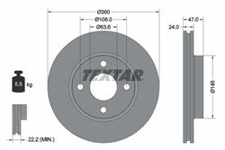 Brake disc 92063503