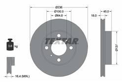 Bremžu disks TEXTAR 92089400 (pārdošanas vienība - 1 gab.)_2