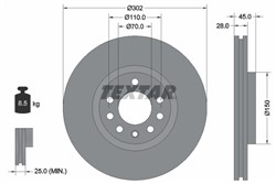 Bremžu disks TEXTAR 92118303 (pārdošanas vienība - 1 gab.)_2
