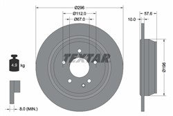 Bremžu disks TEXTAR 93123503 (pārdošanas vienība - 1 gab.)_2