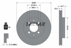 Bremžu disks TEXTAR 92125200 (pārdošanas vienība - 1 gab.)_2