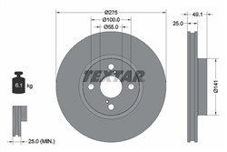 Bremžu disks TEXTAR 92126003 (pārdošanas vienība - 1 gab.)_2