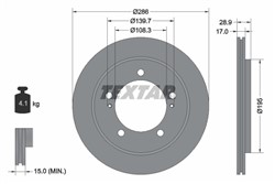 Bremžu disks TEXTAR 92136800 (pārdošanas vienība - 1 gab.)_2