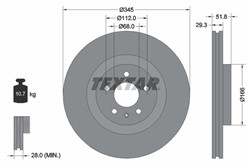 Bremžu disks TEXTAR 92160205 (pārdošanas vienība - 1 gab.)_2