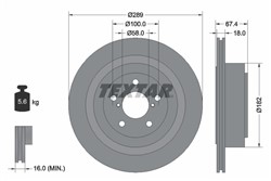 Bremžu disks TEXTAR 92173603 (pārdošanas vienība - 1 gab.)_0