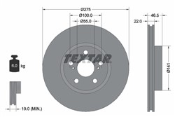 Bremžu disks TEXTAR 92199300 (pārdošanas vienība - 1 gab.)_0