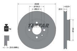 Bremžu disks TEXTAR 92237903 (pārdošanas vienība - 1 gab.)_2
