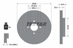 Bremžu disks TEXTAR 92239303 (pārdošanas vienība - 1 gab.)_0