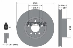 Bremžu disks TEXTAR 92257105 (pārdošanas vienība - 1 gab.)_2