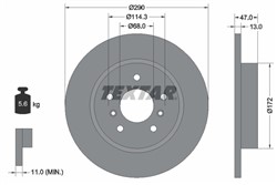 Bremžu disks TEXTAR 92274003 (pārdošanas vienība - 1 gab.)_2