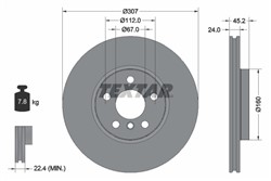Bremžu disks TEXTAR 92283603 (pārdošanas vienība - 1 gab.)_2