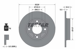 Bremžu diski TEXTAR 92303603