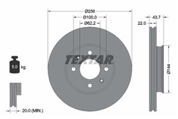 Bremžu diski TEXTAR 92304603