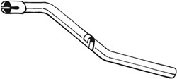Exhaust pipe BOS377-403