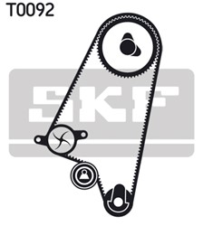Water Pump & Timing Belt Kit VKMC 05121-2_3