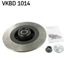 Bremžu disks ar gultni SKF VKBD 1014 (pārdošanas vienība - 1 gab.)_2