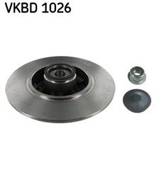 Stabdžių diskas su guoliu SKF VKBD 1026