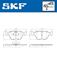 Brake Pad Set, disc brake VKBP 80926_1