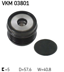 Sprzęgło jednokierunkowe alternatora VKM 03801