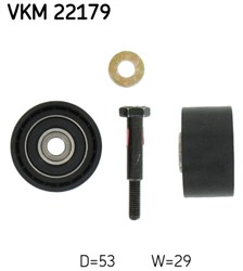 Deflection/Guide Pulley, timing belt VKM 22179_1