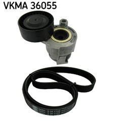 Комплект клинових пасів (з роликами) SKF VKMA 36055