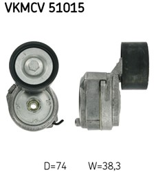 Rolka napinacza paska wieloklinowego VKMCV 51015