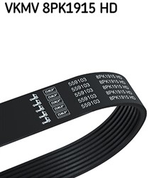 V-Ribbed Belt VKMV 8PK1915 HD