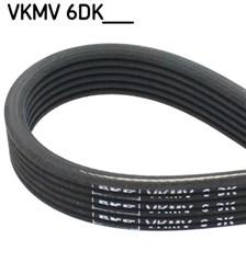 V formos rumbuoti diržai SKF VKMV 6DK1195