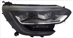 Headlamp R TYC 20-17497-06-2 electric (LED) for RS version; no DRL LED module; no LED controller fits RENAULT MEGANE III, MEGANE IV