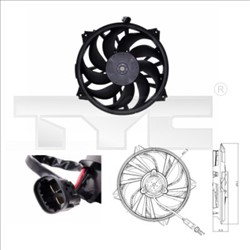 Fan, engine cooling TYC 805-0006_2
