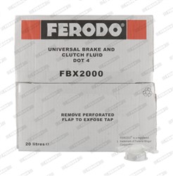 Stabdžių skystis FERODO DOT4 20l FBX2000A